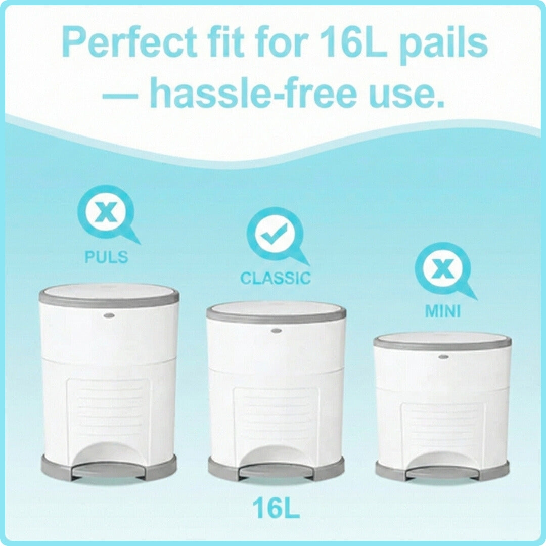 UMKA Diaper Pail Bags – Ocean Scented (16L)