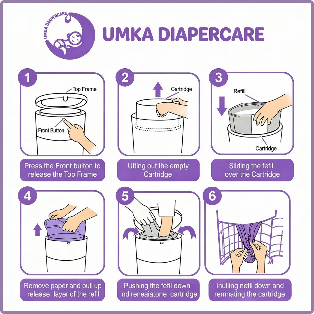 UMKA Premium Diaper Disposal Bags