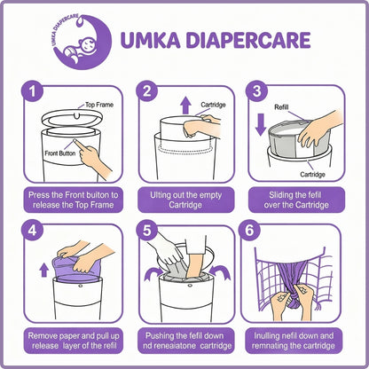 UMKA Premium Diaper Disposal Bags