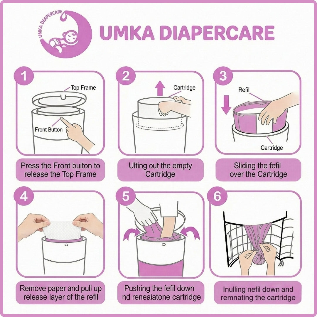 UMKA Premium Diaper Disposal Bags