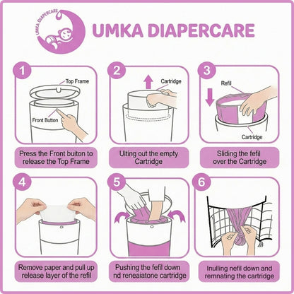 UMKA Premium Diaper Disposal Bags