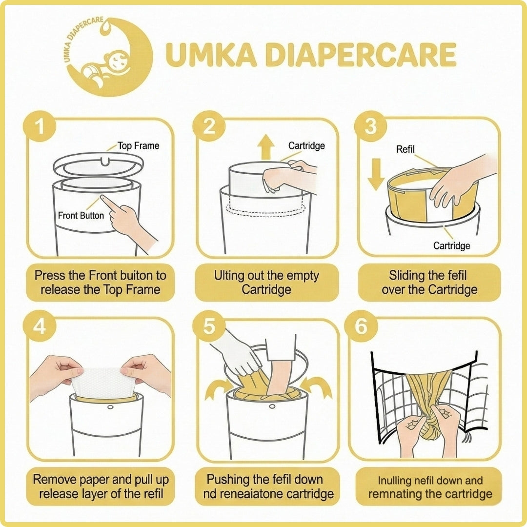 UMKA Premium Diaper Disposal Bags