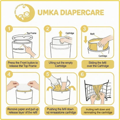 UMKA Premium Diaper Disposal Bags