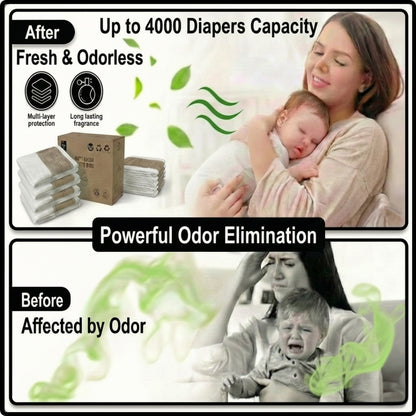 UMKA Diaper Pail Bags – White Soap Scented (16L)