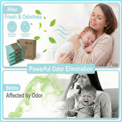 UMKA Diaper Pail Bags – Ocean Scented (16L)
