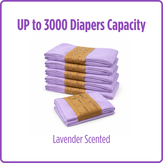 UMKA Diaper Pail Bags – Lavender Scented (16L)