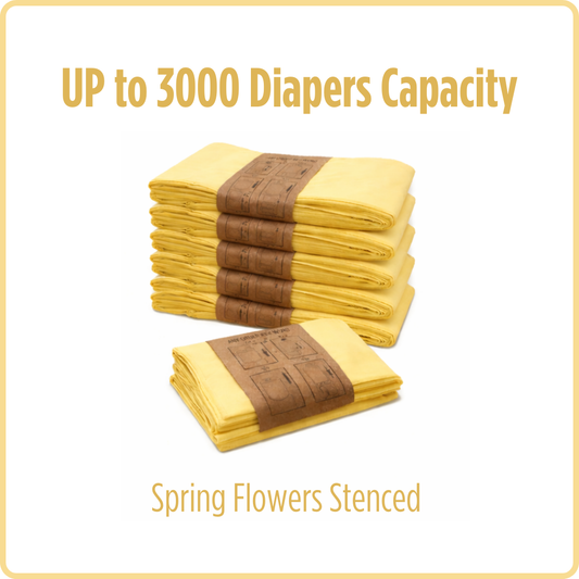 UMKA Diaper Pail Bags – Spring Flowers Scented (16L)