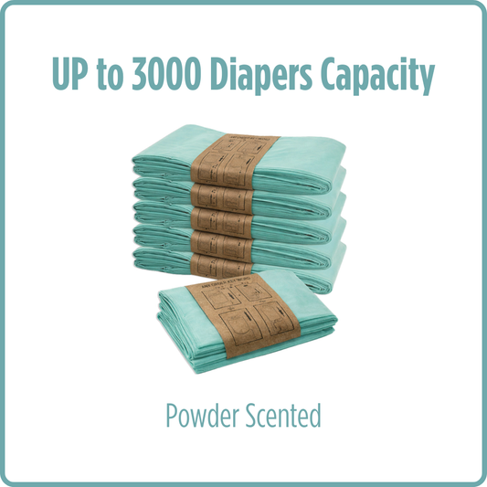 UMKA Diaper Pail Bags – Powder Scented (16L)